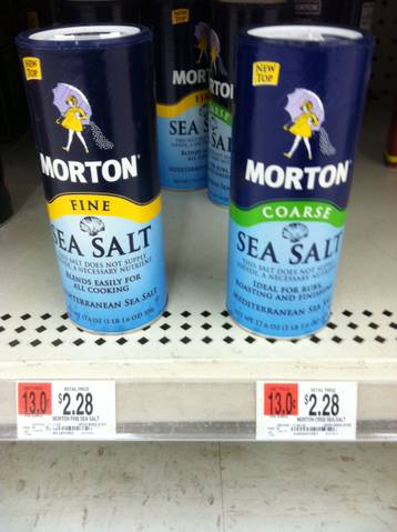 $.50/1 Morton Sea Salt Product - ConsumerQueen.com