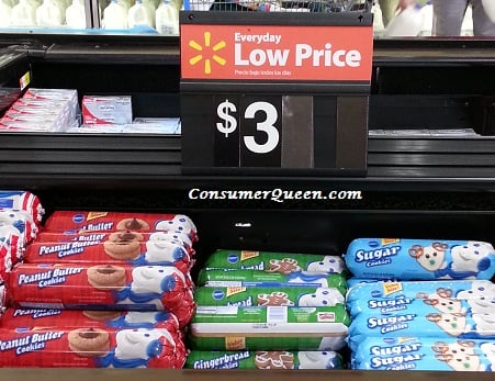 Nice Deal On Pillsbury Holiday Cookie Dough At Walmart