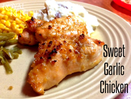 sweet garlic chicken