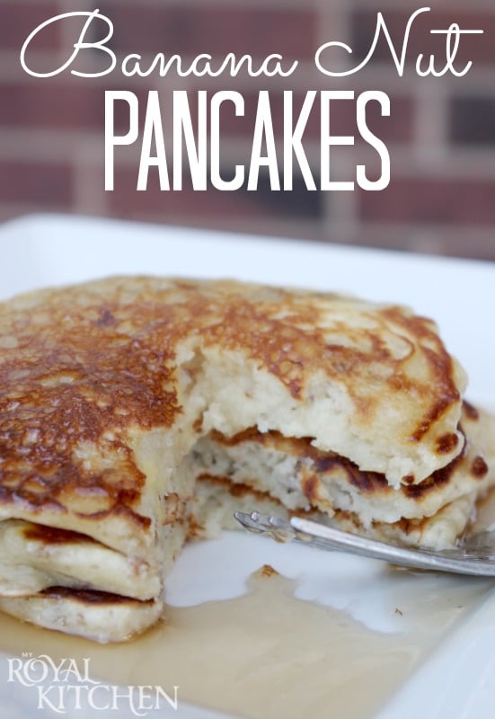 banana nut pancakes