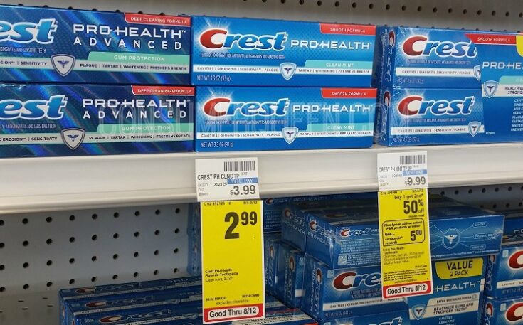 Consumer Toothpaste New $2.00 Crest Toothpaste Coupon + CVS and Walgreens Deals!