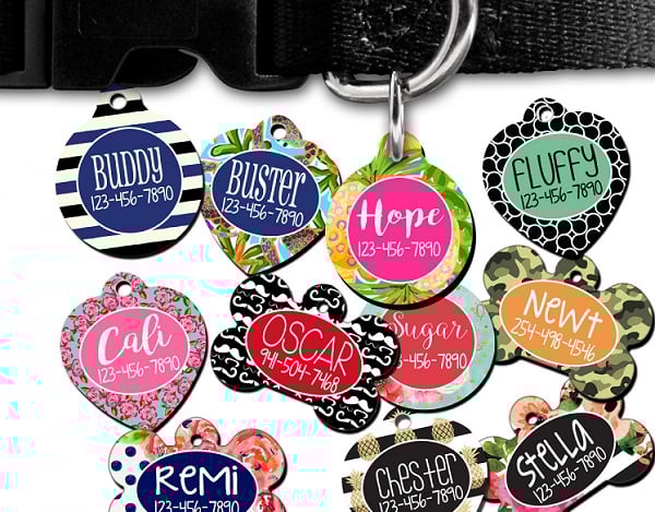 Personalized Pet Tags Just $7.98 (or less) Shipped!