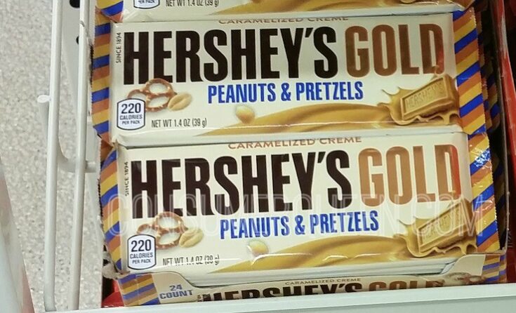 Hershey's Gold Bar Only 14¢ at Walgreens With Digital Coupon