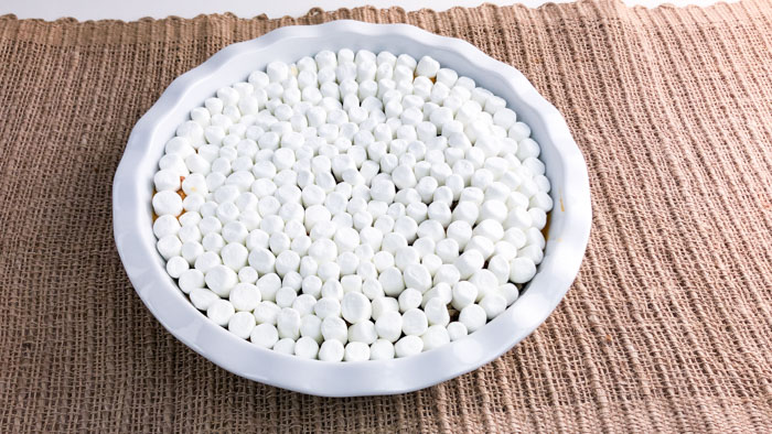 Ruthie's Twisted Harvest Sweet Potato casserole Marshmallows