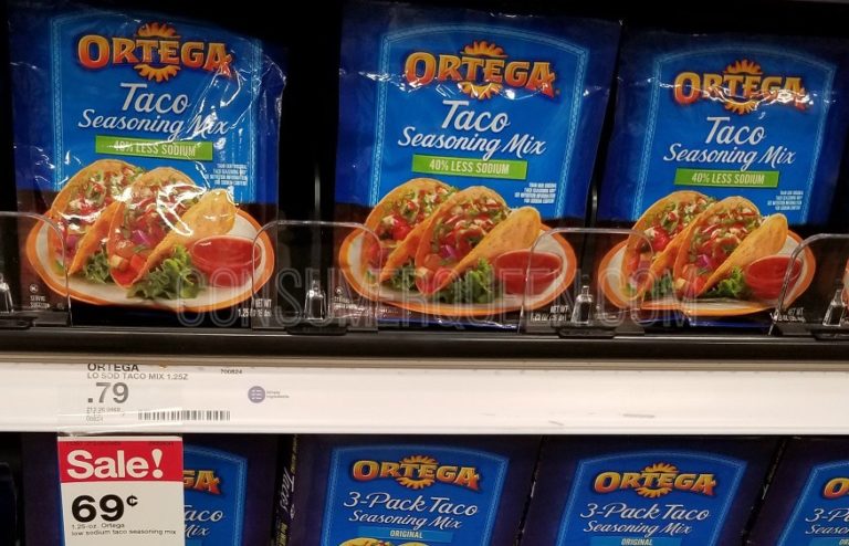 New Ortega Coupon + Walmart &amp; Target Deals (as Low as 19¢)