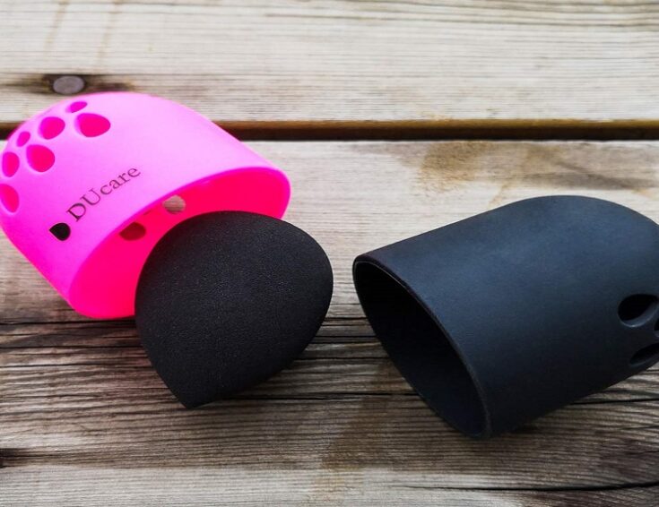 Sponge Case Text Breathable Makeup Sponge Case for Travel $8.99 on Amazon!
