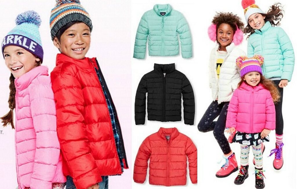 Child Using Puffer Kids Puffer Jackets $19.99 + FREE Shipping (Reg. Up to $50!)