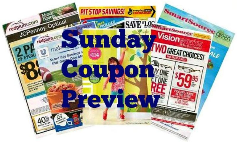 Sunday Coupon Preview 9/24/23 - One Insert Coming