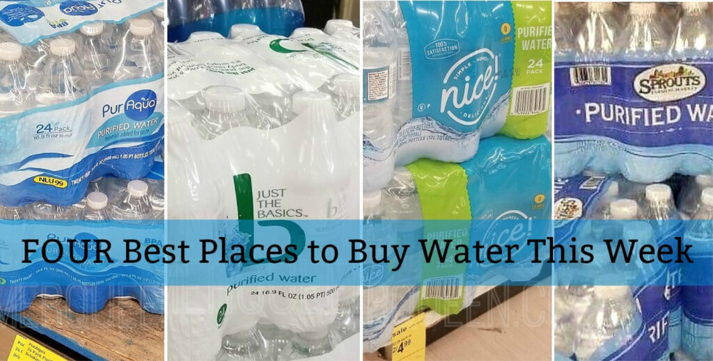 Four Best Places to Buy Bottled Water!