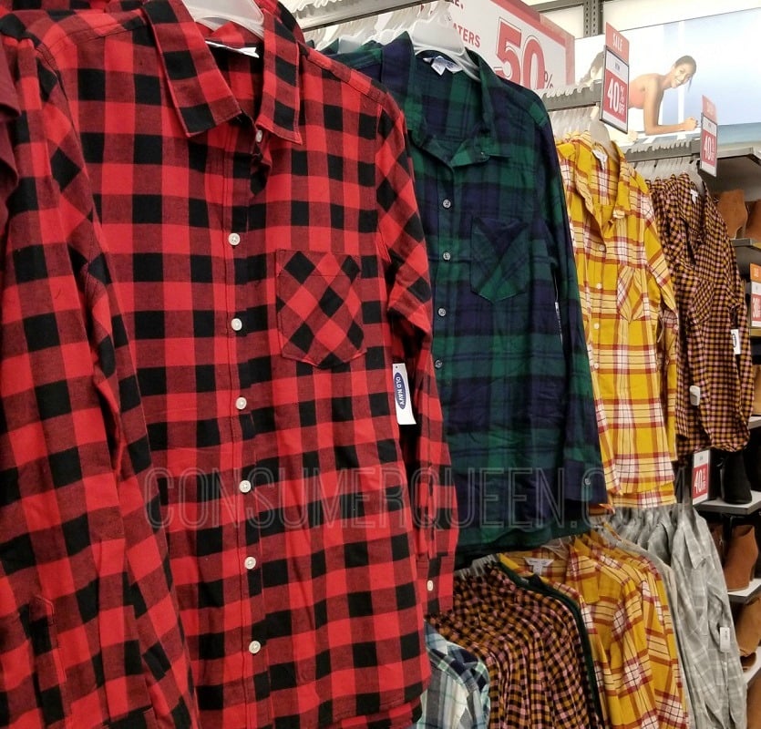 old navy flannel shirts