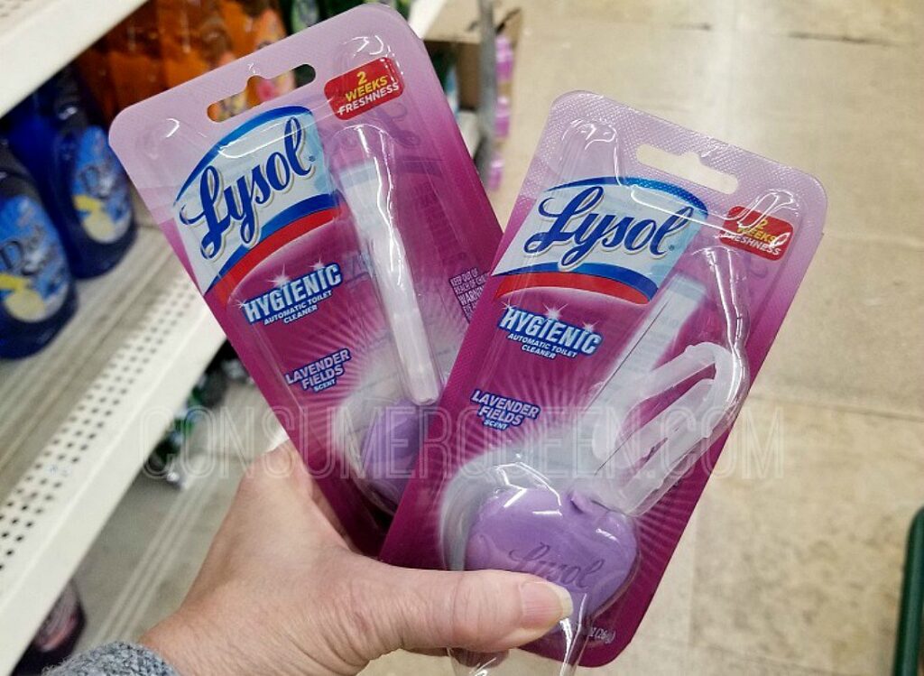 Lysol Automatic Toilet Bowl Cleaner 50¢ at Dollar Tree