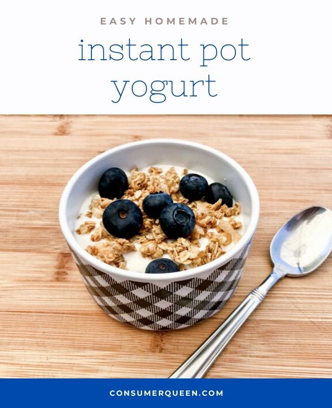 Instant pot discount yogurt recipe easy