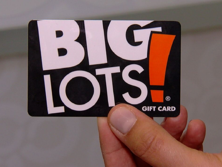 Big Lots Gift Card Earn 10 When You Buy Select P&G Products!
