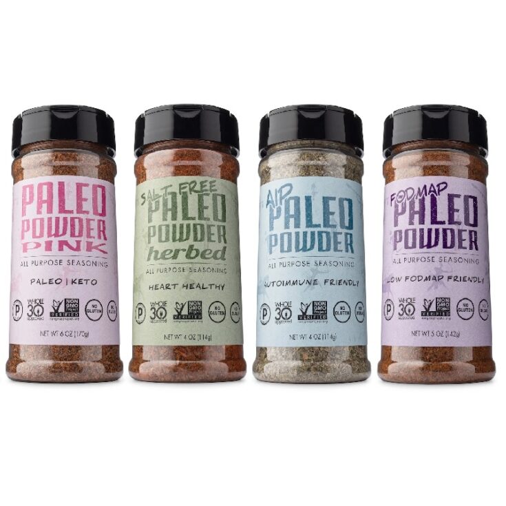 Image for Paleo Powder All Purpose Seasoning Lifestyle Four Pack