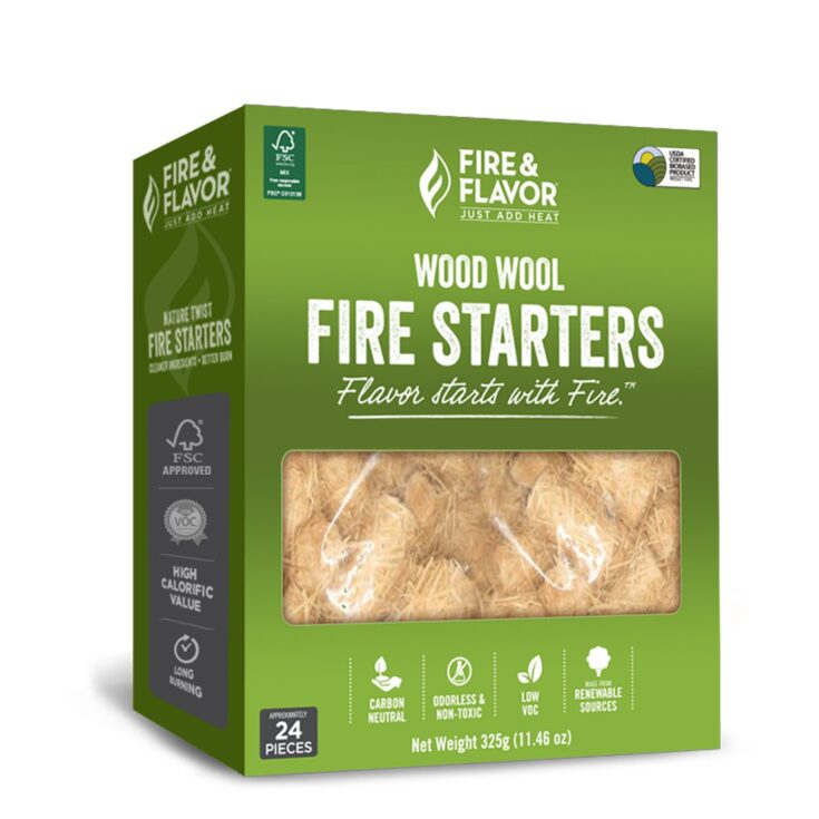 Image for Fire & Flavor Wood Wool Fire Starters