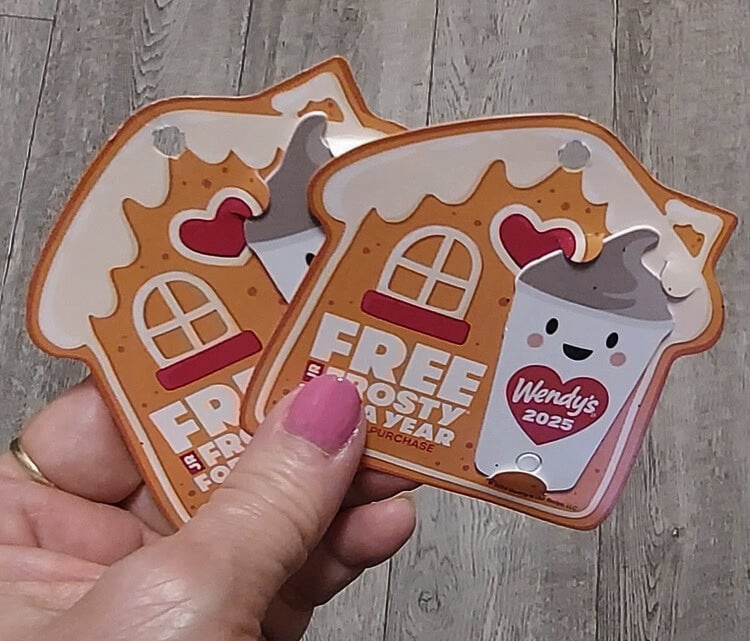 Wendys Frosty Key Tag