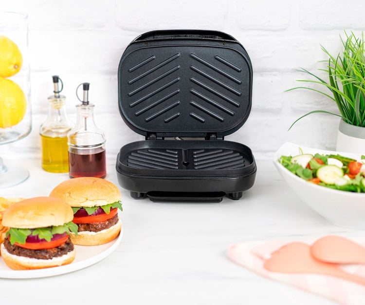 2 Burger Electric Grill