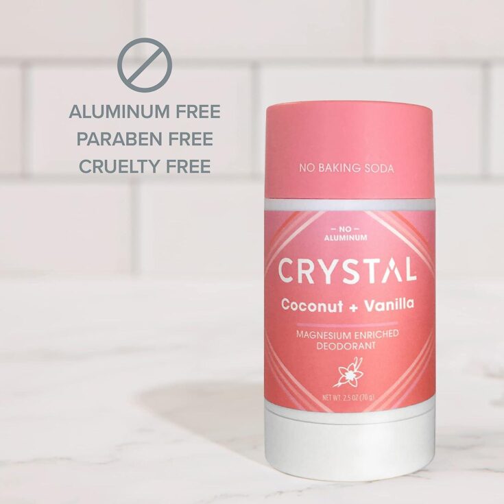 Image for Crystal Magnesium Solid Stick Natural Deodorant