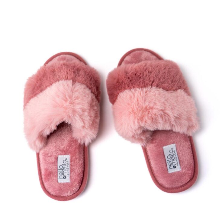 Image for Cotton Candy Puff Slippers - HelloMello