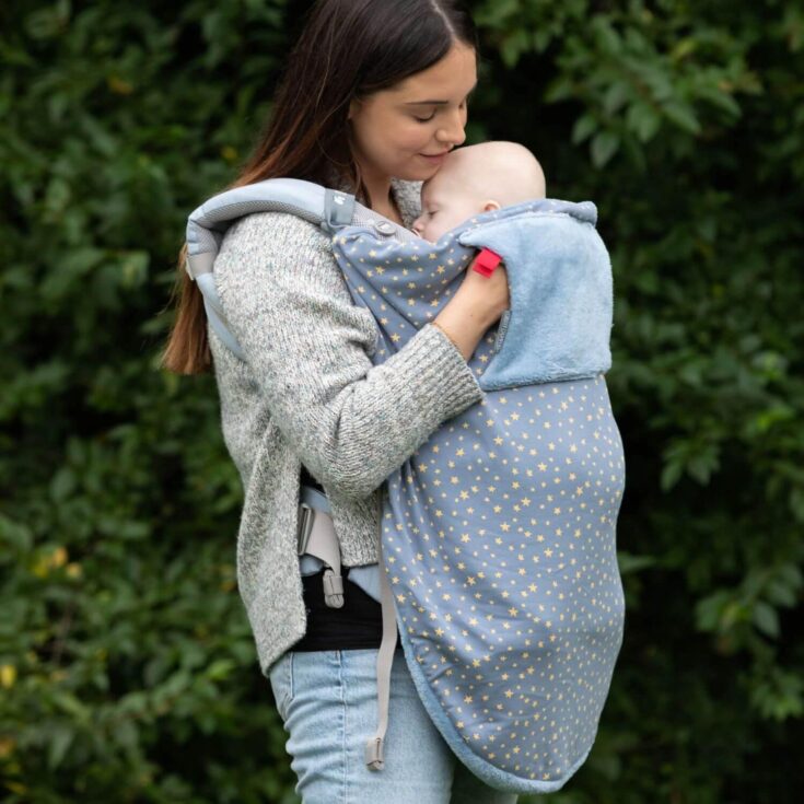 Image for Cheeky Chompers - Midnight Stars Personalised Baby Blanket