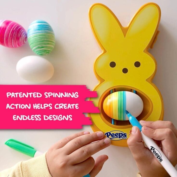 Image for The Eggmazing Easter Egg Decorator - Peeps Bunny