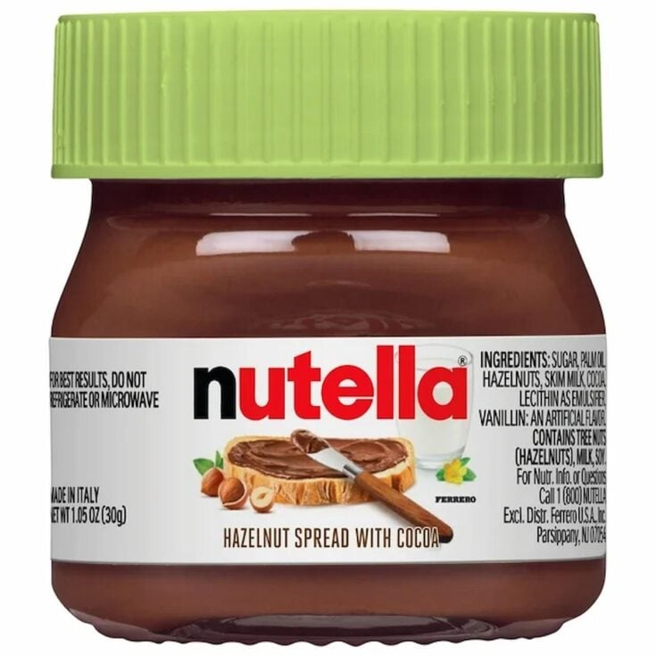 Image for Nutella Hazelnut Spread with Cocoa for Breakfast, 1 oz Jar