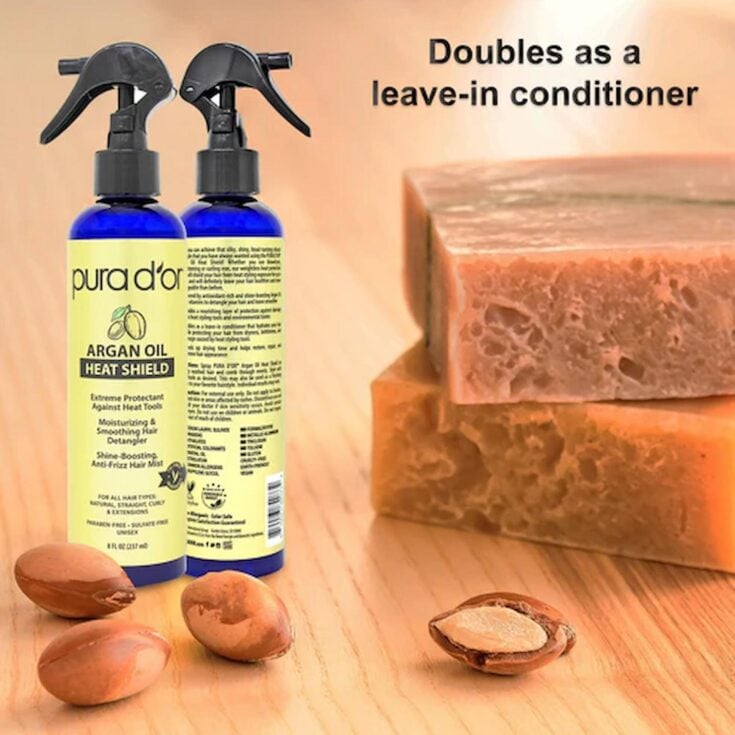Image for Argan Oil Heat Shield Protectant Spray - PURA D'OR