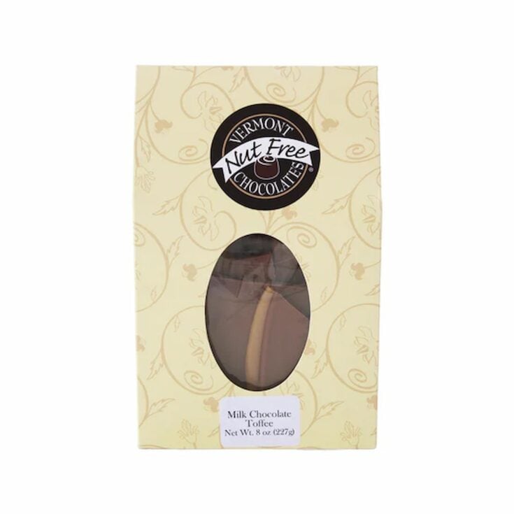 vermont nut free chocolates toffee