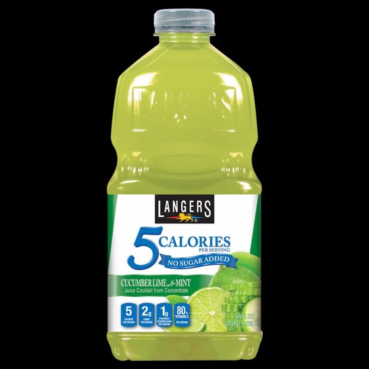 Image for Langers 5 Calories Cucumber Lime With Mint