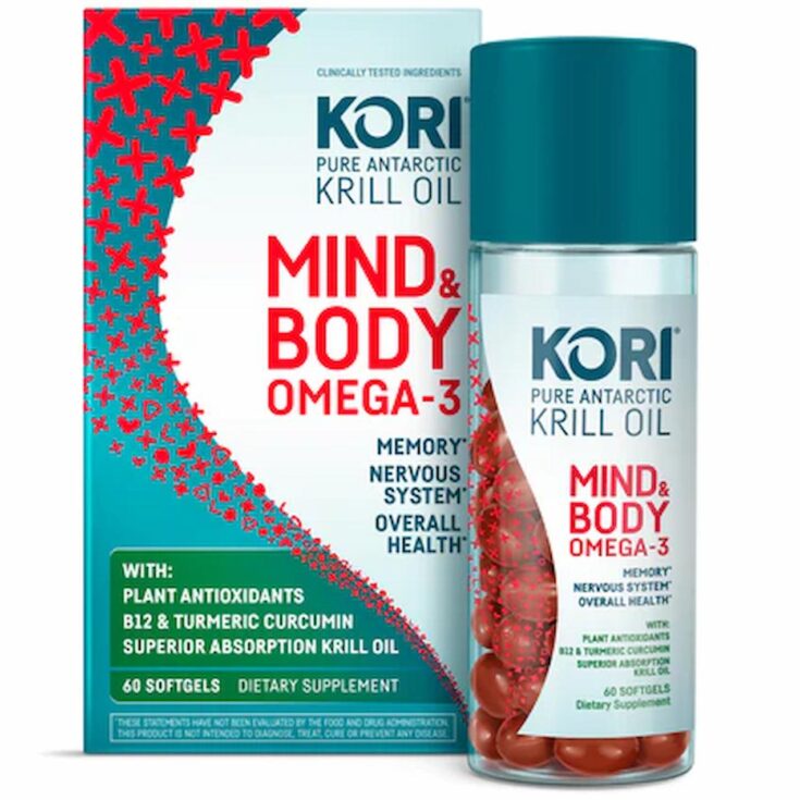 Image for Mind & Body Omega-3, 60 ct - Kori