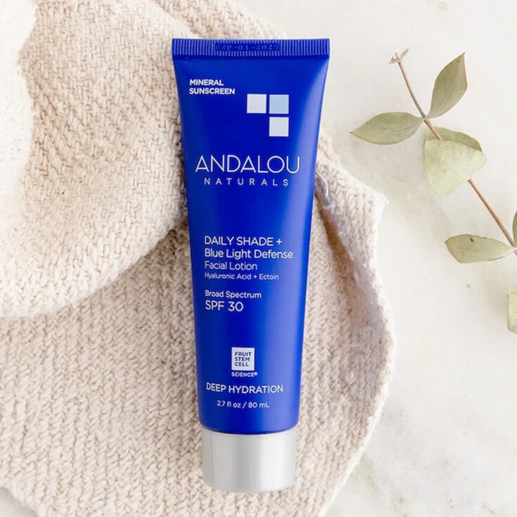 andalou sunscreen blue