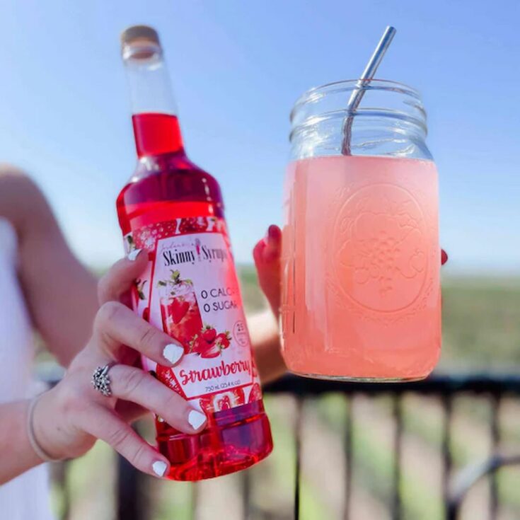 strawberry syrup