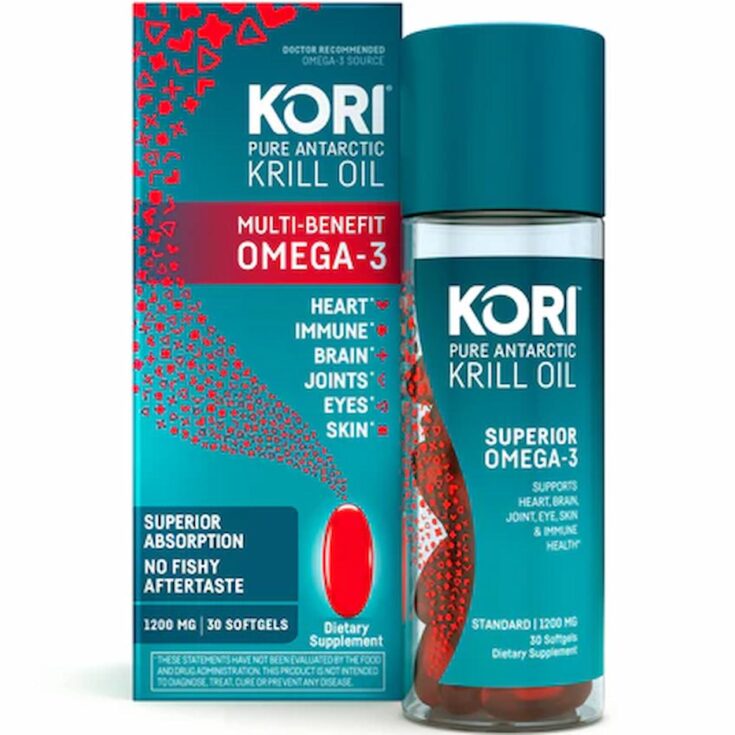 Image for Krill Oil Softgels 1200 mg, 30 ct - Kori