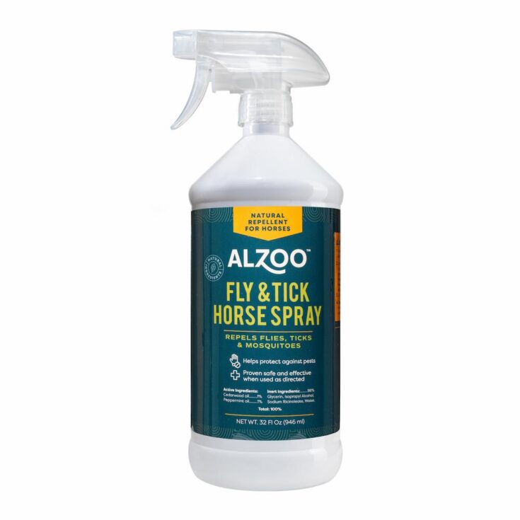 Image for ALZOO Plant-Based Fly & Tick Horse Spray 