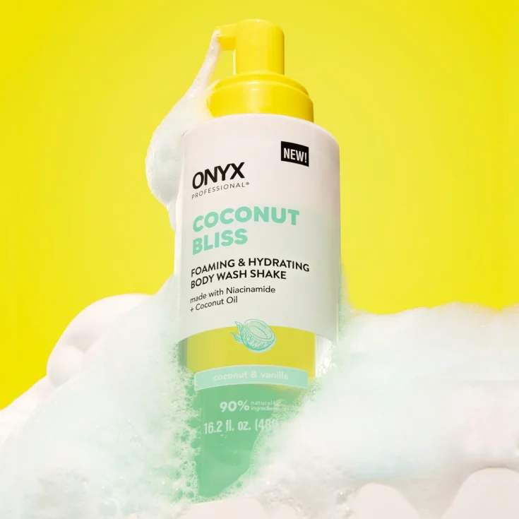Image for Professional Foaming & Hydrating Body Wash Shake, Coconut Bliss-ONYX