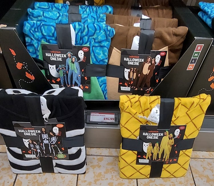 Halloween Costumes at Aldi