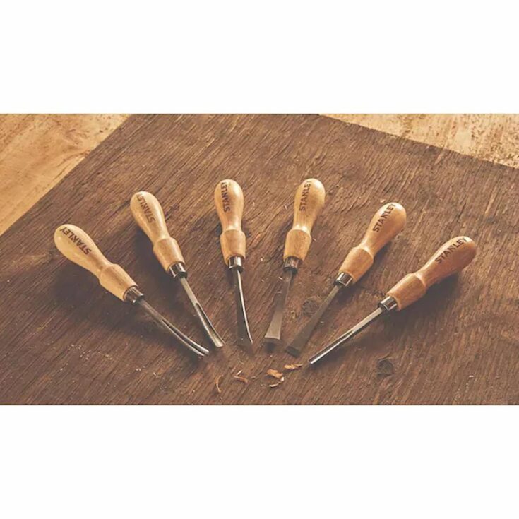 Image for Stanley Wood Carving Set - The Home Depot