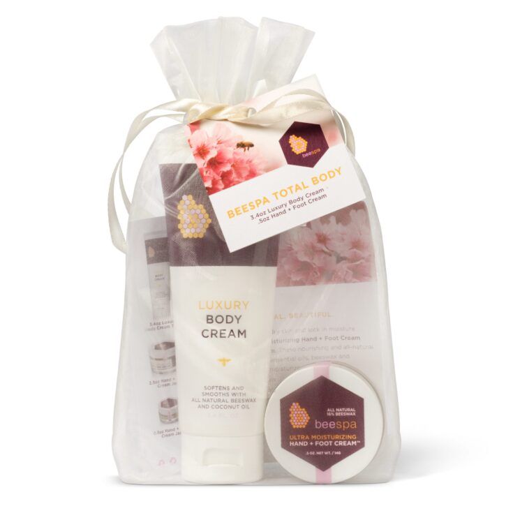 Image for BEESPA TOTAL BODY mini Beespa Hand & Foot Cream and Beespa Luxury Body Cream