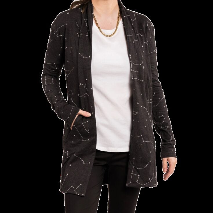 Image for Constellations Burnout Cardigan - Svaha