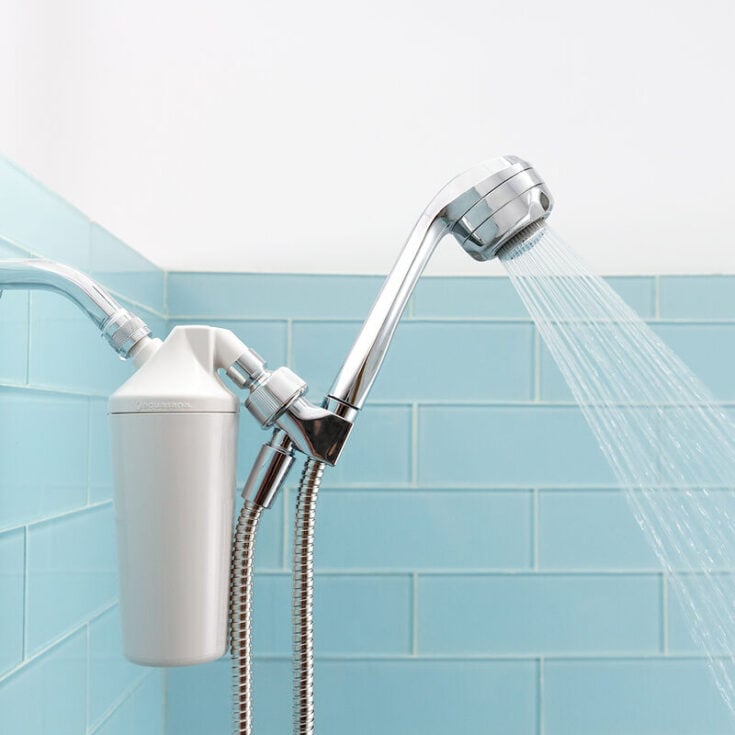 Image for Shower Filter with Handheld Wand - Chrome--Aquasana