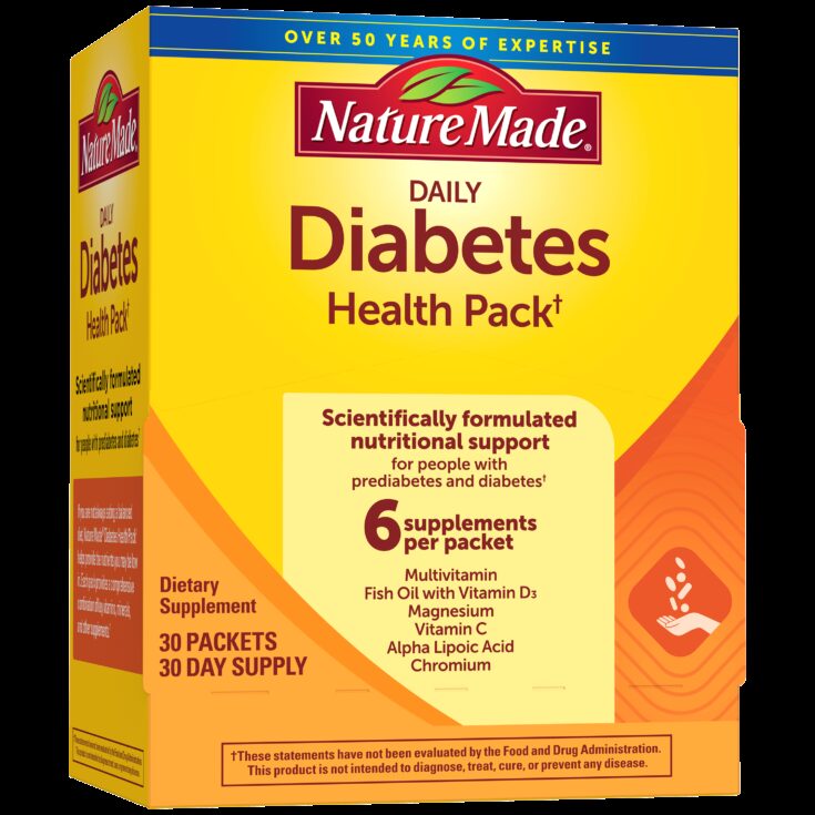 Image for Nature Made Daily Diabetes Health Pack | Support for Diabetes-Nature Made