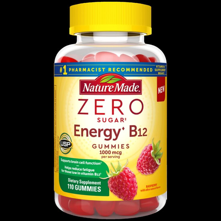 Image for Zero Sugar! Energy B12 Gummies-Nature Made