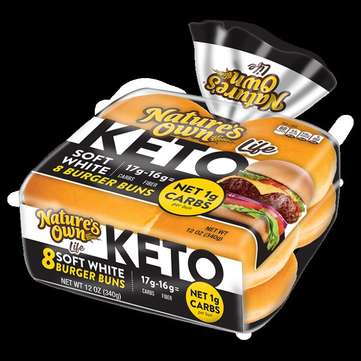 Image for Keto Soft White Net 1 Carb Buns — Nature's Own
