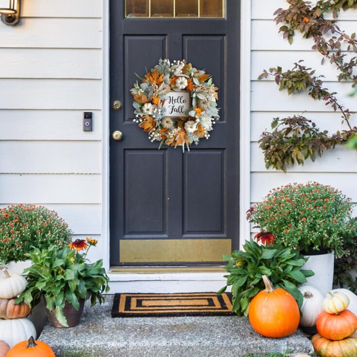 Image for 20inch Fall Wreath-
CIR OASES