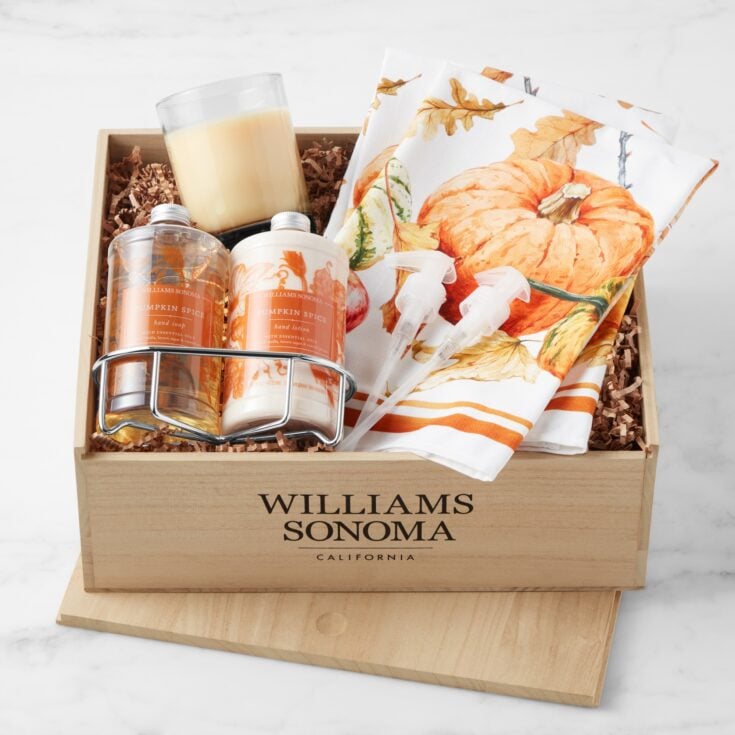 Image for Williams Sonoma-Pumpkin Spice Essential Oils Gift Crate