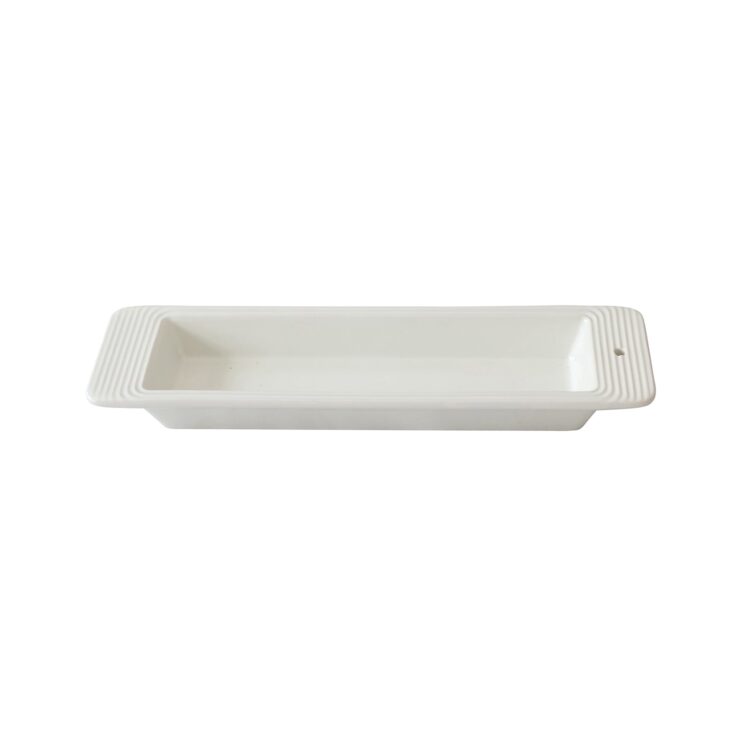 Image for Pinstripes Cracker Tray-Nora Fleming