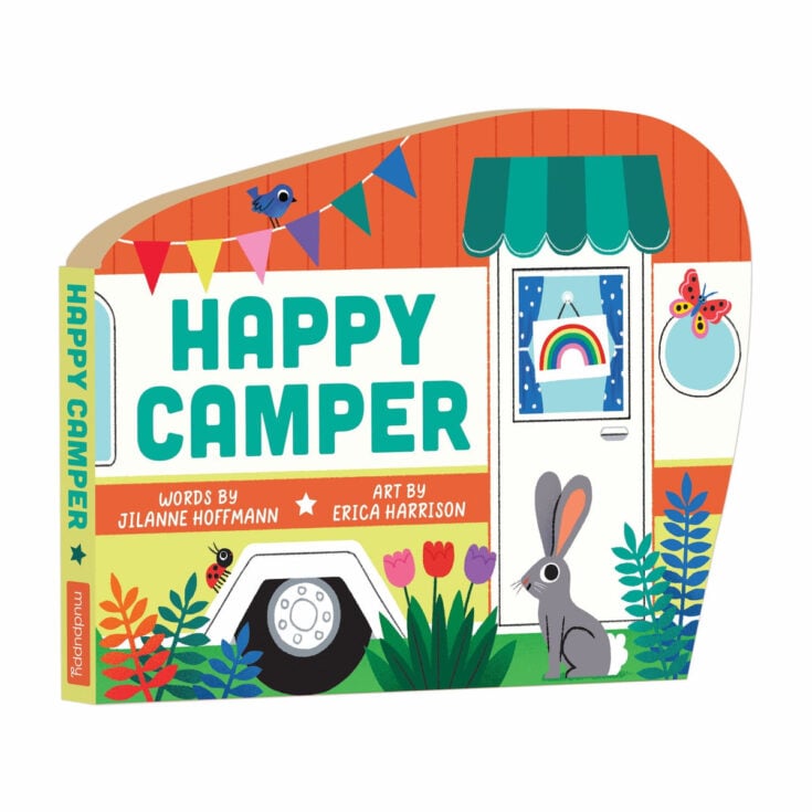 Image for Happy Camper Shaped Board Book - Mudpuppy
