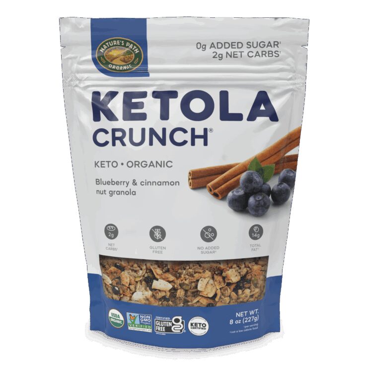 Image for Ketola Crunch Blueberry & Cinnamon Nut Granola -Nature's Path