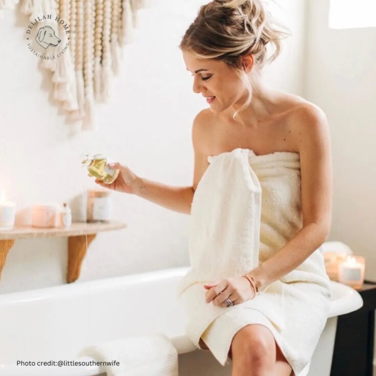Image for 100% Organic Cotton Bath Towels Collection- Delilah Home