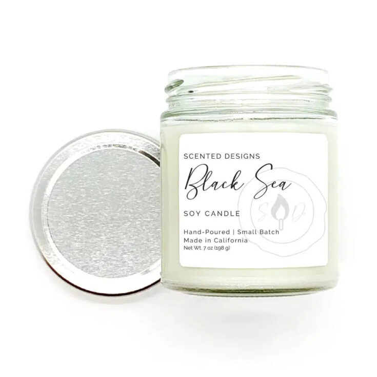 Image for Black Sea Soy Candle-Scented Designs